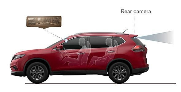 Nissan presenta en Ginebra un nuevo retrovisor inteligente Nissan presenta en Ginebra un nuevo retrovisor inteligente