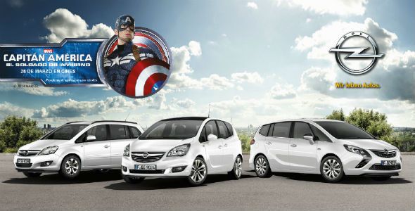 El Capitán América ficha por Opel El Capitán América ficha por Opel