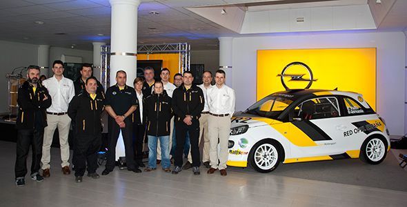 Nuevo equipo oficial Opel Adam R2 de Red Opel España Nuevo equipo oficial Opel Adam R2 de Red Opel España