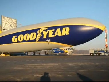 Así se construye el Blimp de Goodyear Así se construye el Blimp de Goodyear