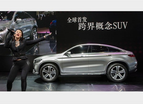 Mercedes Concept Coupé SUV Mercedes Concept Coupé SUV