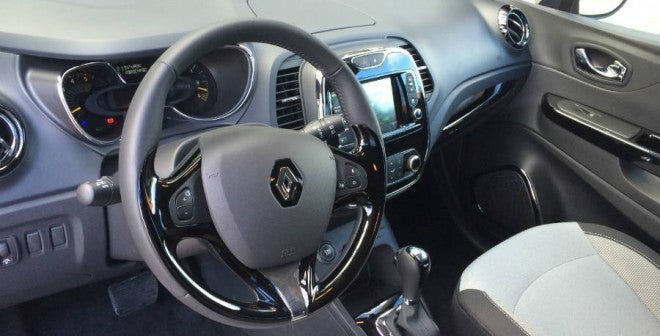 Renault Captur El interior del Renault Captur tiene un diseño fresco y juvenil.