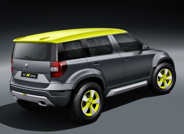 Skoda Yeti Xtreme El Skoda Yeti Xtreme cuenta con un motor de 165 CV.