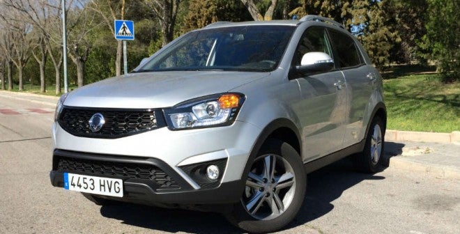 SsangYong Korando El frontal del SsangYong Korando es ahora más agresivo y anguloso.