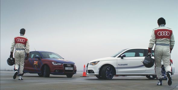 Audi Fan Game: reto para los aficionados de Real Madrid y FC Barcelona Audi Fan Game: reto para los aficionados de Real Madrid y FC Barcelona