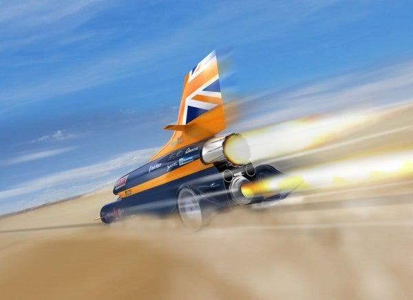Bloodhound SSC Para frenar el Bloodhound SSC se necesitan hasta 3 sistemas de frenado diferentes.