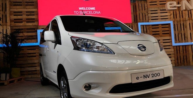 Presentación y prueba del Nissan e-NV 200 2014 Presentación y prueba del Nissan e-NV 200 2014, Barcelona, Rubén Fidalgo
