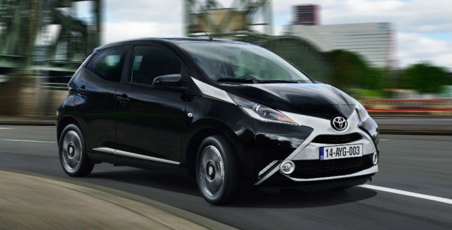 Toyota Aygo Las combinaciones de colores del nuevo Toyota Aygo son casi infinitas.