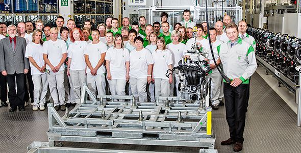 Skoda inicia la producción del nuevo motor 1.0 MPi EA211 Skoda inicia la producción del nuevo motor 1.0 MPi EA211