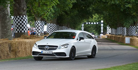 La nueva generación del Mercedes CLS, en el Festival de Goodwood La nueva generación del Mercedes CLS, en el Festival de Goodwood
