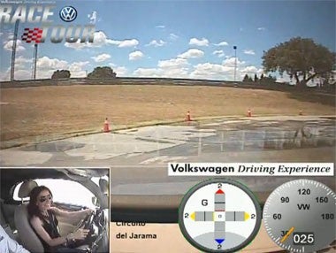 Volkswagen Race Tour 2014: recorrido sin ESP ni ABS Volkswagen Race Tour 2014: recorrido sin ESP ni ABS