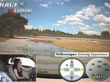 Volkswagen Race Tour: recorrido con ABS y ESP Volkswagen Race Tour: recorrido con ABS y ESP