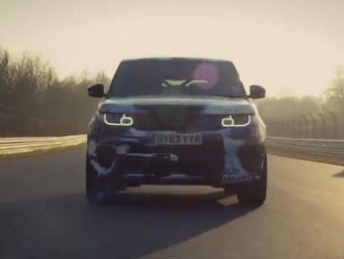 Vídeo: el Range Rover Sport SVR en Nürburgring Vídeo: el Range Rover Sport SVR en Nürburgring