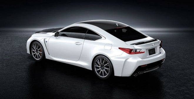 Lexus RC F Carbon Package Las primeras entregas de este Lexus RC F Carbon Package tendrán lugar a finales de año.