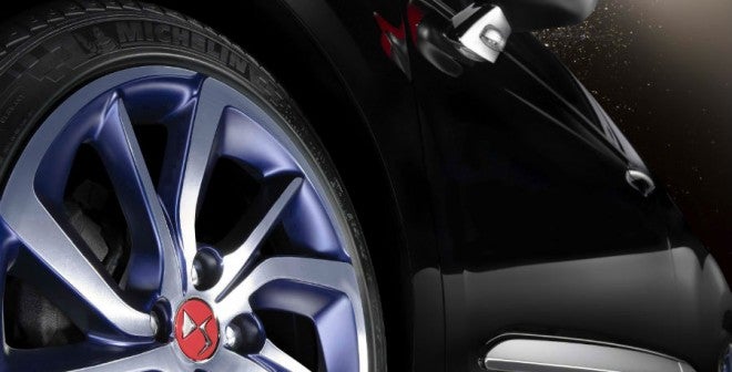 Citroen DS3 Ines de la Fressange Las llantas de 17 pulgadas de estos concepts del DS3 y DS3 Cabrio son espectaculares.