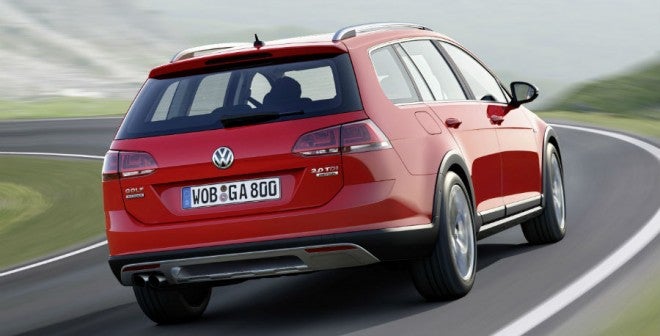 VW Golf Alltrack El Volkswagen Golf Alltrack parte de la versión Variant.