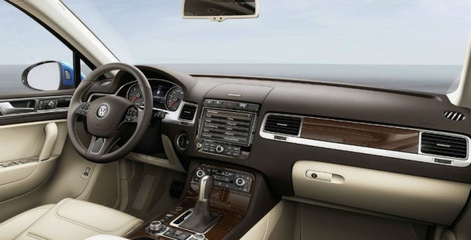 Volkswagen Touareg Así es el interior del nuevo Volkswagen Touareg 2015.