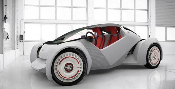 Strati, el primer coche impreso en 3D Strati, el primer coche impreso en 3D