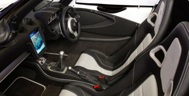 Detroit SP01 Interior del Detroit Electric SP01.