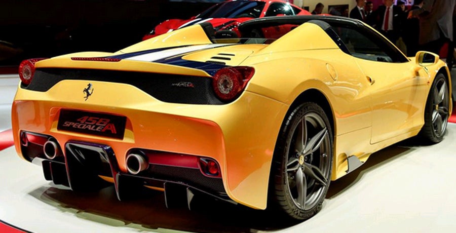 Ferrari 458 Speciale A, estrella en el Salón de París Ferrari 458 Speciale A, estrella en el Salón de París