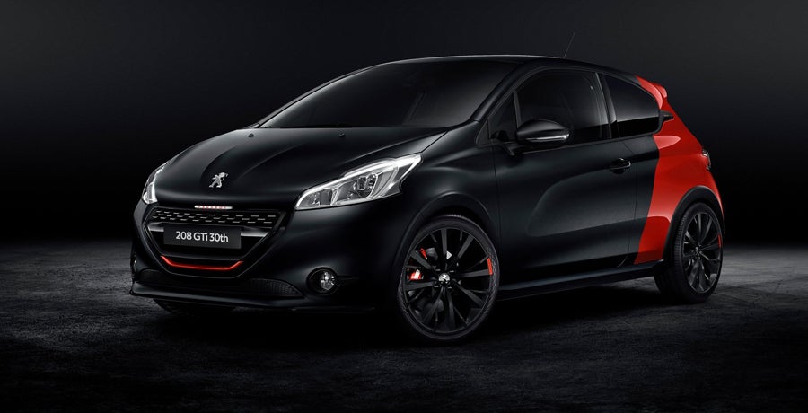 Peugeot 208 GTi 30 Aniversario, presentado en el Salón de París Peugeot 208 GTi 30 Aniversario, presentado en el Salón de París