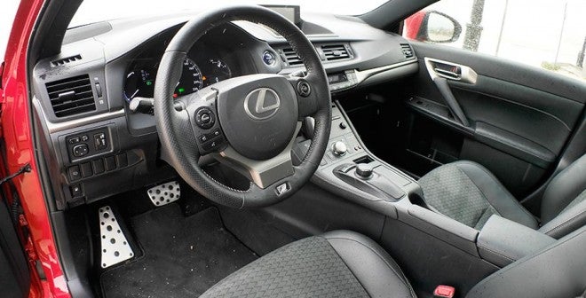 Prueba Lexus CT 200h F Sport 2015 Prueba Lexus CT 200h F Sport 2015, interior, Rubén Fidalgo