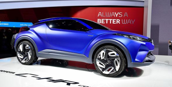 Toyota C-HR, prototipo crossover para el Salón de París Toyota C-HR, prototipo crossover para el Salón de París