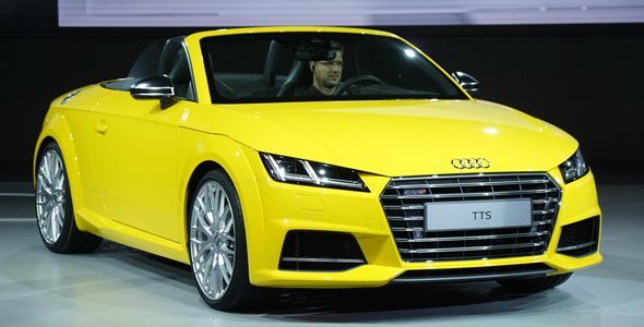 Los Audi TT y TTS Roadster se presentan en París Los Audi TT y TTS Roadster se presentan en París