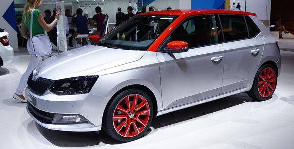 Skoda Fabia 2015, en el Salón de París Skoda Fabia 2015, en el Salón de París