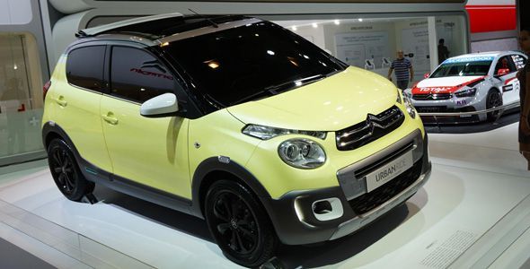 Citroën C1 Urban Ride Concept, presentado Citroën C1 Urban Ride Concept, presentado
