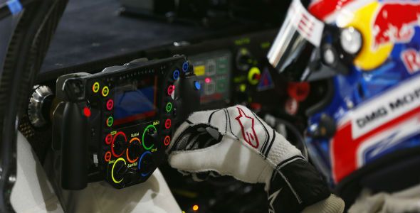 Así es el volante del Porsche de Le Mans Así es el volante del Porsche de Le Mans