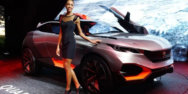 Peugeot Quartz Concept, el SUV del futuro, en París