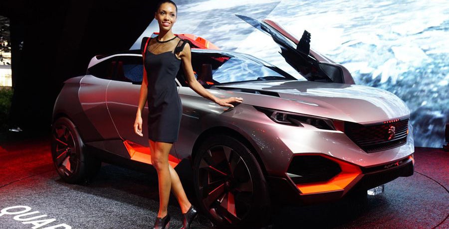Peugeot Quartz Concept, el SUV del futuro, en París Peugeot Quartz Concept, el SUV del futuro, en París