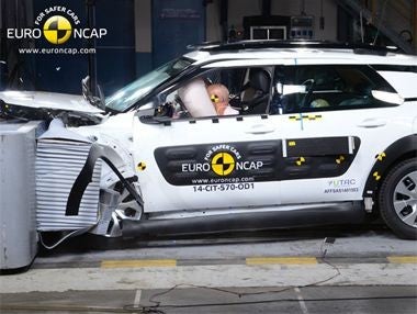 Vídeo: Citroën C4 Cactus, test Euro NCAP Vídeo: Citroën C4 Cactus, test Euro NCAP