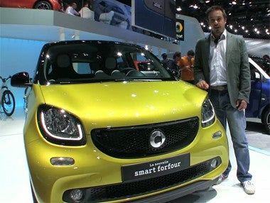 Vídeo: Smart Forfour en el Salón de París Vídeo: Smart Forfour en el Salón de París