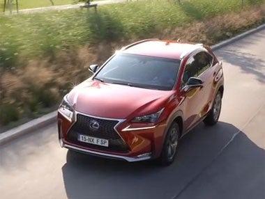 Vídeo: Lexus NX 300h, en movimiento Vídeo: Lexus NX 300h, en movimiento