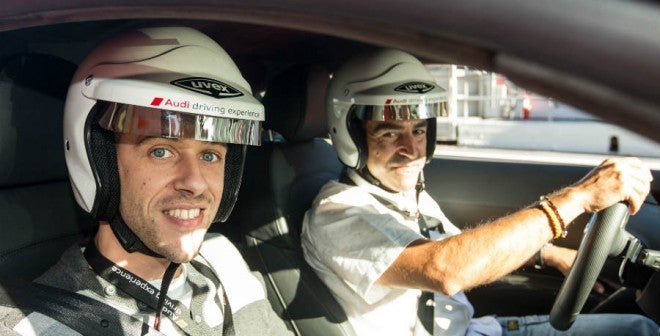 Audi Driving Experience Dar una vuelta como copiloto de Marc o Jordi Gené es toda una experiencia.