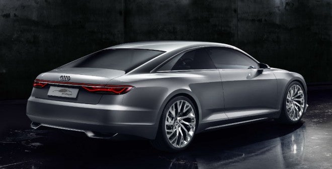 Audi Prologue El Audi Prologue cuenta con un motor de 4 litros y 605 CV de potencia.