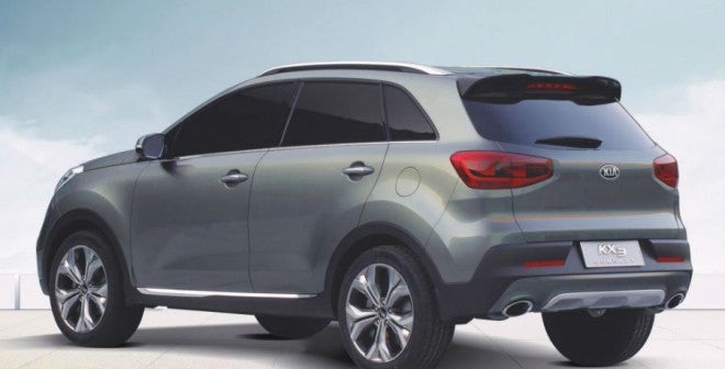 Kia KX3 Concept El Kia KX3 Concept llegará en exclusiva al mercado chino.