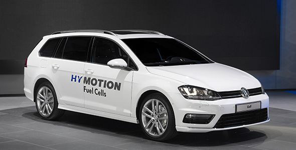 VW Golf SportWagen HyMotion, con pila de hidrógeno VW Golf SportWagen HyMotion, con pila de hidrógeno
