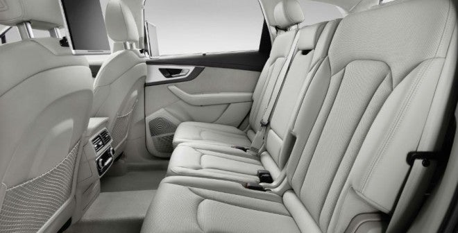 Audi Q7 Las plazas traseras disponen de más espacio para sus ocupantes que en el actual Audi Q7.
