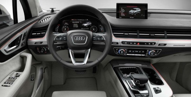 Audi Q7 El interior del nuevo Audi Q7 también sufre un importante rediseño.