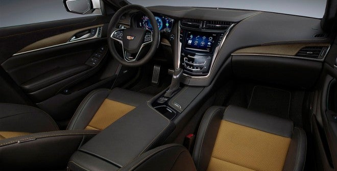 Cadillac CTS-V interior Cadillac CTS-V