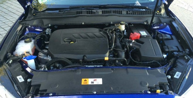 Ford-Mondeo-SW El motor EcoBoost del Mondeo SW que hemos probado es una opción más que válida si queremos un buen compromiso entre rendimiento y consumo.