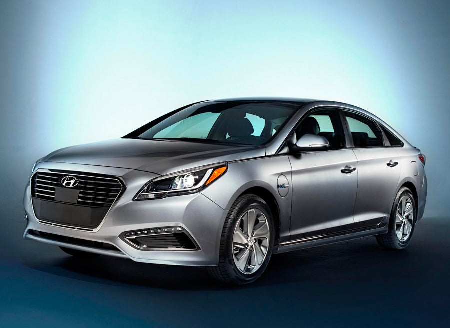Hyundai Sonata híbrido enchufable, preparado para Detroit
