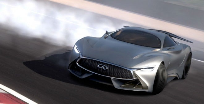Infiniti Concept Vision Gran Turismo Ningún Guardia Civil te dirá nada si haces esto con el Infiniti Concept Vision Gran Turismo.