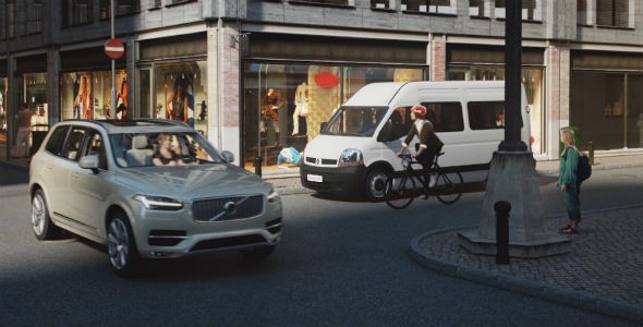 Volvo conecta a conductores y ciclistas Volvo conecta a conductores y ciclistas