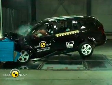 Vídeo: Dacia Logan MCV, test Euro NCAP Vídeo: Dacia Logan MCV, test Euro NCAP