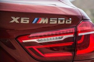 El motor diésel del BMW X6 M50d es una auténtica delicia.