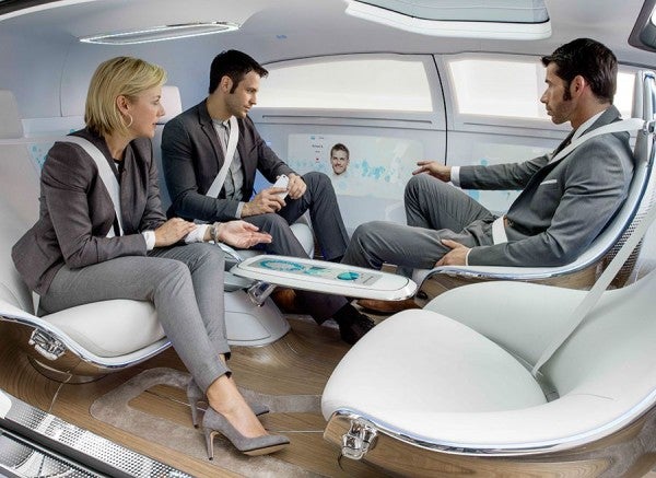 Mercedes F 015 Luxury in Motion en el CES de Las Vegas 2015 Mercedes F 015 Luxury in Motion en el CES de Las Vegas 2015